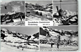 Delcampe - 3770 Zweisimmen Foto AK Gondelbahn Seilbahn Rinderberg - 51674629 - Zweisimmen