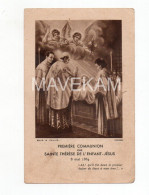 Delcampe - Image Pieuse  Liste De Noms " Souvenir De Notre Renouvellement Solennel En L'Eglise De BEAUVAL Le 10 Mai 1934  " - Devotion Images