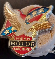 Delcampe - PIN'S - MEAN MOTOR MACHINE EAGLE - Trademarks