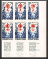 Delcampe - France N°1338 Eradication Du Paludisme Malaria Moustique Mosquito Bloc De 6 Non Dentelé ** MNH (Imperf) Cote 420 - Otros