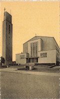 Delcampe - [-15%] BELGIQUE - St Niklaas Waas - Christus Koning Kerk - Prévot - Croix - Cour - Religion - Carte Postale Ancienne - Sint-Niklaas
