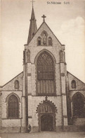Delcampe - [-15%] BELGIQUE - St Niklaas - Kerk - Aug Van Vlierberghe Ceuterick - Cour - Porte - Croix - Carte Postale Ancienne - Sint-Niklaas