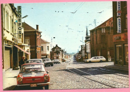 Delcampe - C.P. Courcelles =  Rue  Général  De  Gaule  Vers  Roux - Courcelles
