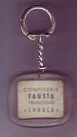 Delcampe - (Divers). 1 Porte Clefs. Confiserie Fausta Tourcoin - Schlüsselanhänger