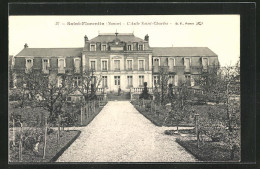 Delcampe - CPA Saint-Florentin, L`Asile Saint-Charles - Saint Florentin