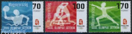 Delcampe - Hungary 2008 Beijing Olympics 3v, Mint NH, Sport - Fencing - Olympic Games - Sport (other And Mixed) - Neufs
