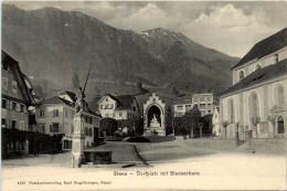 Delcampe - Stans - Dorfplatz - Stans