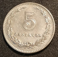 Delcampe - Pas Courant - ARGENTINE - ARGENTINA - 5 CENTAVOS 1910 - KM 34 - Argentine