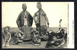 Delcampe - AK Soerabaia, Poppen Behoorende Bij Een Inlansche Bruidsstoet - Indonesië