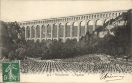 Delcampe - CPA Roquefavour L'Aqueduc - Roquefavour
