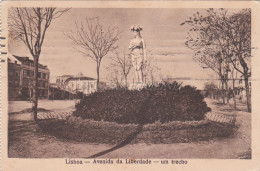 Delcampe - PORTUGAL - Lisboa - Avenida Da Liberdade - Um Trecho 1926 - Madrid