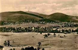Delcampe - Tabarz Panorama Blick Zum Grossen Inselberg - Tabarz