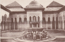 Delcampe - SPAIN - Granada - Alhambra - Fuente De Los Leones - Ceuta