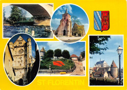 Delcampe - 89  SAINT FLORENTIN Multivue  Carte Vierge Non Circulé éditions Cim (Scans R/V) N° 61 \MO7046 - Saint Florentin