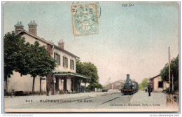 Delcampe - 89 BLENEAU - Vue Interieure De La Gare - Bleneau