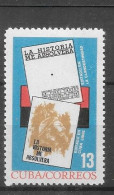Delcampe - CUBA 1964  "HISTORY WILL ABSOLVE ME" By Fidel Castro MNH - Nuevos