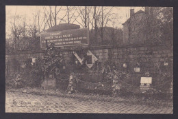 Delcampe - BELGIUM, Postcard, Dinant, Place D'Albeau, Mur Tschoffen, WWI - Dinant