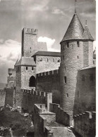 Delcampe - [-40%] FRANCE - Carcassonne - La Cité - Remparts - Tour De La Justice - Tour Pinte Château Comtal - Carte Postale - Carcassonne