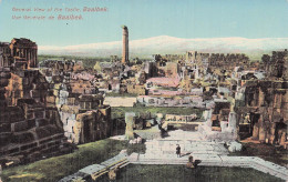 Delcampe - LIBAN BAALBEK VUE GENERALE DE BAALBEK - Libanon