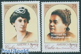 Delcampe - Cuba 1998 UPAEP, Women 2v, Mint NH, History - Women - U.P.A.E. - Nuevos