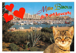 Delcampe - 11 PORT LEUCATE Mille Bisous (Scan R/V) N° 35 \MR8076 - Leucate
