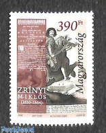 Delcampe - Hungary 2020 Zrinyi Miklos 1v, Mint NH, Nature - Horses - Ungebraucht