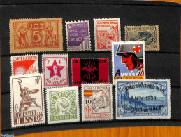 Delcampe - United States Of America 1900 Lot Of Commemorative Or Advertising Seals, Mint NH, ... - Neufs