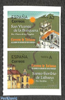 Delcampe - Spain 2020 Roads Of St. James 2v S-a, Mint NH, Religion - Various - Churches, Temples, Mosques, Synagogues - Maps - Ungebraucht
