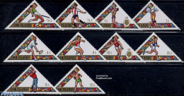 Delcampe - Cook Islands 1969 South Pacific Games 10v, Unused (hinged), Sport - Athletics - Boxing - Football - Golf - Sport (othe.. - Atletica