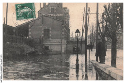 Delcampe - CAR-AFWP12-0679-94 - MAISONS ALFORT - Inondations De Janvier 1910 - La Gare - Maisons Alfort