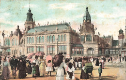 Delcampe - [-20%] BELGIQUE - Ostende - Le Kursaal - Colorisé - Animé - Carte Postale Ancienne - Oostende
