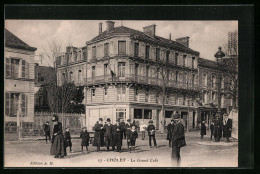 Delcampe - CPA Cholet, Le Grand Cafe - Cholet