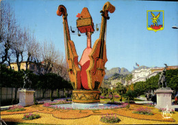Delcampe - CPM La Cote D'Azur Menton Perle De France Le Jardin Boves Pendant La Fete Du Citron - Menton