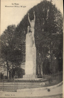 Delcampe - CPA Le Mans Monument Wilbur Wright Aviation - Le Mans