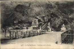 Delcampe - CPA La Sainte Baume Interieur De La Grotte - Saint-Maximin-la-Sainte-Baume