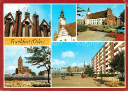 Delcampe - Frankfurt Oder Rathaus Marienkirche Hotel Stadt Frankfurt - Frankfurt A. D. Oder