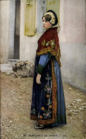 Delcampe - CPA Costumes De Savoie, Frau In Französischer Tracht - Trachten