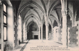 Delcampe - 37 AMBOISE LE CHATEAU LA SALLE DES ETATS - Amboise