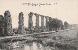 Delcampe - 37 LUYNES RUINES DE L AQUEDUC ROMAIN - Luynes