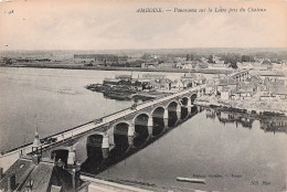 Delcampe - 37 AMBOISE PANORAMA SUR LA LOIRE PRES DU CHATEAU - Amboise