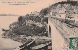 Delcampe - 37 FONDETTES LE PONT DE LA MOTTE LA LOIRE ET L EMBOUCHURE DE LA CHOISI - Fondettes