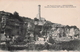 Delcampe - 37 ROCHECORBON RUINES DU CHATEAU DITES LA LANTERNE - Rochecorbon