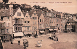 Delcampe - 29 MORLAIX LA PLACE DES VARENNES ET LES VIEILLES MAISONS - Morlaix