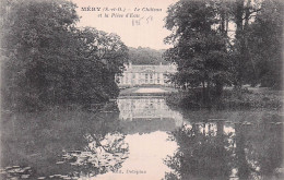 Delcampe - 95 MERY SUR OISE LE CHATEAU ET LA PIECE D EAU - Mery Sur Oise