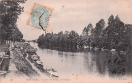 Delcampe - 95 PONTOISE VUE SUR L OISE LE GARAGE - Pontoise