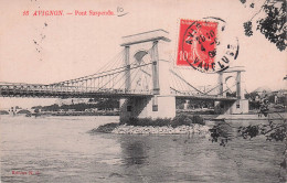 Delcampe - 84 AVIGNON PONT SUSPENDU - Avignon