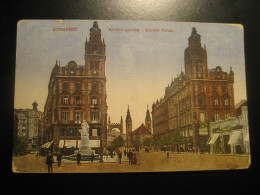 Delcampe - BUDAPEST Klotild Palais Palace 1913 Cancel Postcard HUNGARY - Ungarn