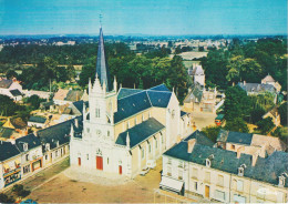 Delcampe - ECOMMOY (72) Place De L'Eglise  CPSM  GF - Ecommoy