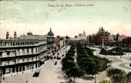 Delcampe - CPA Buenos Aires Argentinien, Plaza 25 De Mayo - Argentinien