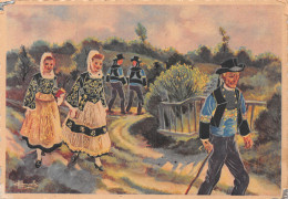 Delcampe - 29-LOCRONAN FOLKLORE-N°T1073-B/0249 - Locronan